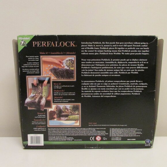 Wrebbit Perfalock Puzzle 1000 pieces, Bear's Den - Picture 2 of 6